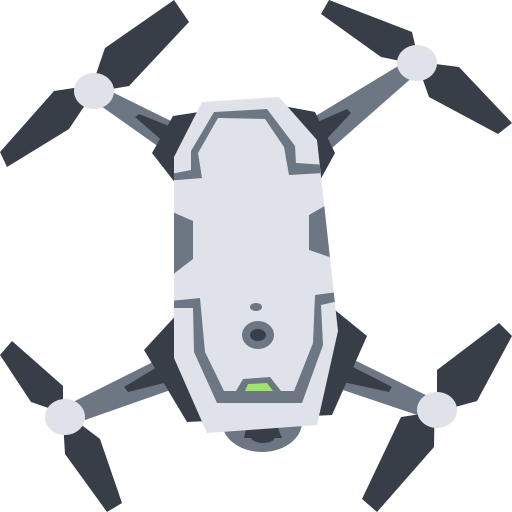 Loty dronem